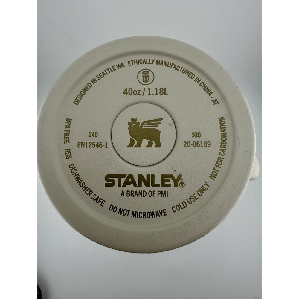 STANLEY Quencher Protour Tumbler 40oz Birch Woodgrain Cream-Rose Lid - Ltd. Ed. - Picture 13 of 16